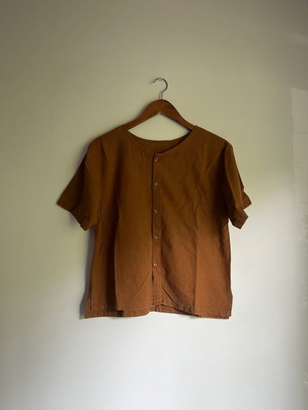 Bees & Bones Raw Silk Top